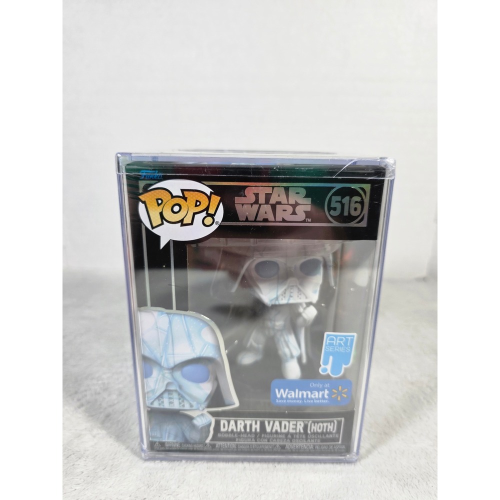 Funko Pop Star Wars Art Series Darth Vader Hoth 516 Walmart Exclusive with Case